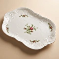 Karaca Vintage Rose Kayık Tabak 35 cm