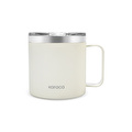 Karaca Thermal Çelik Mug 420 ml Krem