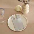 Karaca Home Basic 16'lı Cepli Kağıt Peçete 40x40 cm Silver