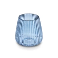 Karaca Home Boris Cam Vazo Mavi 18x18x25 cm