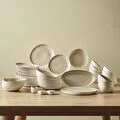 Karaca Earth Collection Rise 55 Parça 12 Kişilik Yemek Takımı