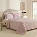 Karaca Home Hollie Çift Kişilik Yatak Örtüsü Pudra