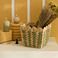 Karaca Home Knit Dekoratif Sepet Organizer 25x25x22 cm