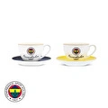 Karaca x Fenerbahçe Lisanslı 2 Kişilik Çay Fincan Takımı 220 ml
