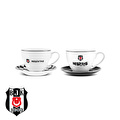 Karaca x Beşiktaş Lisanslı 2 Kişilik Çay Fincan Takımı 220 ml