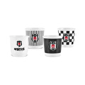 Karaca x Beşiktaş 4 Kişilik Espresso Seti 90 ml