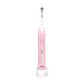 Homend Brushboss 4701H 4 Modlu 21 Gün Kullanım Süreli Akıllı Zamanlayıcılı Şarjlı Diş Fırçası Pembe