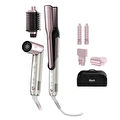 Shark Glam 5 Başlıklı Düz,Dalgalı ve Bukleli Çok Amaçlı Saç Şekillendirici - Pembe
