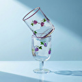 Karaca Grape Kadeh 390 ml Mor