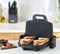 Emsan Future Essential Tost Makinesi Matte Black 1800 W