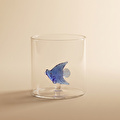 Karaca Marin Fish Su Bardağı Mavi 320 ml