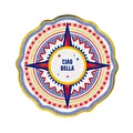 Baci Milano Dolce Vita 6'lı Ciao Bella Yemek Tabağı 27 cm Porselen