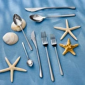 Karaca Seashell 316+ 84 Parça Çatal Kaşık Bıçak Takımı, Platin