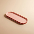 Karaca Sweetheart Kayık Tabak Pembe 12 cm