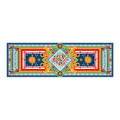 Baci Milano Dolce Far Niente Güneş Desenli Renkli Pamuklu ve Polyester Runner 48 x 150 cm