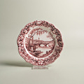 Emsan Floransa Tatlı Tabağı 15 cm Bordo