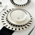 Karaca Elegance Bone 50.Yıl İmza Koleksiyonu Kore 24 Parça 6 Kişilik Yemek Takımı