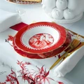 Baci Milano Le Rouge Porselen Çorba Tabağı 21 cm