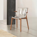 Alessi Poele Kolçaklı Sandalye 53 cm x 56 cm x 81 cm Gümüş