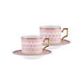 Karaca Jolly Pink Flower 2 Kişilik Çay Fincan Takımı