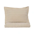 Karaca Home Naturel Line İndigo Bej Stonewash Çift Kişilik Yatak Örtüsü