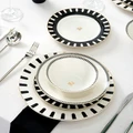 Karaca Elegance Bone 50.Yıl İmza Koleksiyonu Kore 24 Parça 6 Kişilik Yemek Takımı