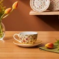 Karaca Nevra Çay Fincanı Ve Tabağı 220 Ml 