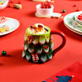 Karaca New Year Yılbaşı Fiyonk Kupa 300 Ml 
