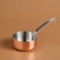Karaca Powersteel 3Ply 316+ İndüksiyon Tabanlı Çelik Mini Sütlük/Sosluk 10 Cm Copper
