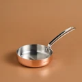 Karaca Powersteel 3Ply 316+ İndüksiyon Tabanlı Çelik Tava 12 Cm Copper