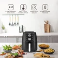 Homend Airfryday 2509h Siyah Silver Çelik Hazneli 4L