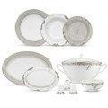 Jumbo Jantı Grey 60 Parça 12 Kişilik Yemek Takımı