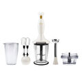 Karaca Maxi Mix 3 in 1 Mutfak Robotu Retro Krem