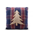 Karaca Home Woodland Lacivert Ağaçlı Cozy Kırlent 45x45 cm