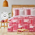 Karaca Home Pietra Kırmızı %100 Pamuk King Size Nevresim Takımı