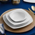 Karaca Chiara Fine Cream  60 Parça 12 Kişilik Porselen Yemek Takımı Platin