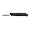 Victorinox Soyma Bıçağı Sivri Uçlu Siyah 6 cm
