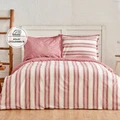 Karaca Home Dora Bordo İpliği Boyalı Kapitoneli Çift Kişilik Dört Mevsim Nevresim Takımı Complete Set