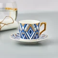 Karaca Bergama 6 Kişilik Kahve Fincan Takımı 100 ml