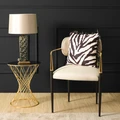 Karaca Home Zebra Düz Kırlent 45x45 cm 