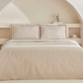 Karaca Home White Collection Lavin %100 Pamuk King Size Nevresim Takımı Bej