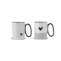 Karaca Amore Puantiyeli 2'li Mug 360 Ml