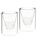 Jumbo Glory Double Wall Çift Çidarlı Skull Büyük Boy 2'li Bardak 250 ml