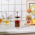Karaca Pia Konik Çift Cidarlı Borosilikat Cam  French Press 350 ml Bronze