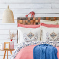 Karaca Home Semavi Bordo Çift Kişilik Rnf 8 Parça Winter Set