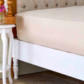 Karaca Home Bej Penye Fitted/ Lastikli Çift Kişilik Çarşaf