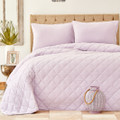 Karaca Home Cloudy Açık Mürdüm Çift Kişilik Cotton Style Uyku Seti