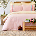 Karaca Home Mood Prime Pembe Nakışlı Çift Kişilik Nevresim Takımı
