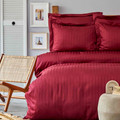 Karaca Home Charm Bold Bordo Pamuk Saten Çift Kişilik Nevresim Takımı
