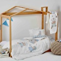 Karaca Home Funny Bears Pamuk Bebek Çarsaf Ve 2 Yastık Seti